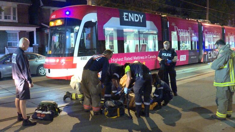 Streetcar accident